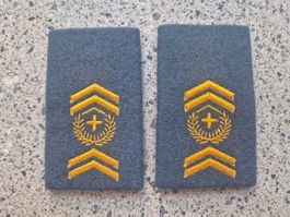 Gradabzeichen Patten Set Stabsadjutant Militärpolizei