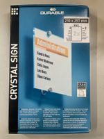 Türschild aus Acrylglas Durable 210x297