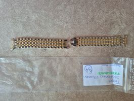 Tissot Uhrband Stahl T970.481NS bicolor Anstoss 18mm