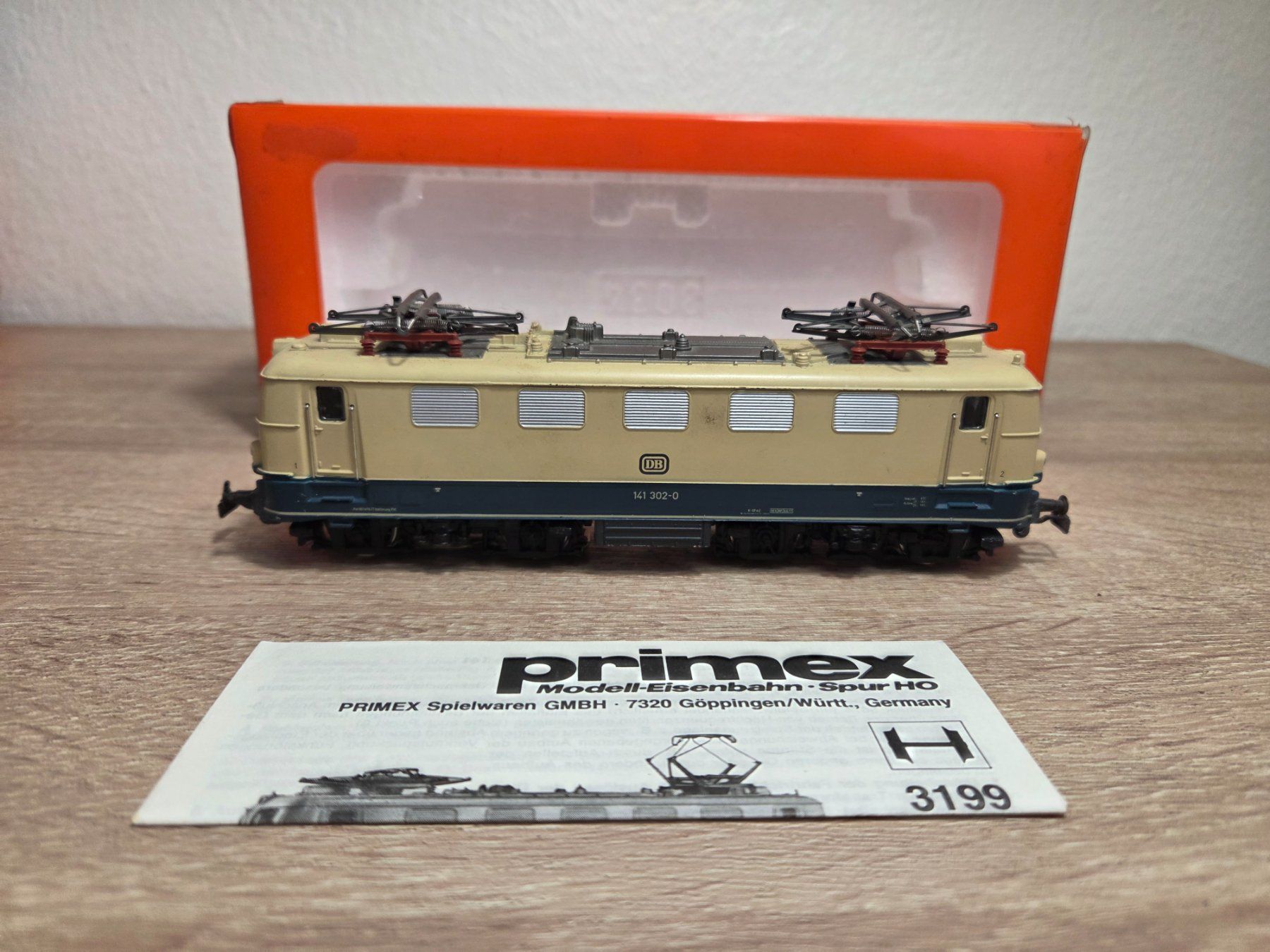 Märklin Modelleisenbahnen: Primex 3199 E-Lok BR 141 DB H0 (1) – Gebraucht aus St-Aubin-Sauges von Lo_Go 6