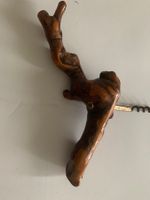 Flaschenöffner Antik Holz
