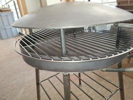 Pita Fladenbrot Grill Feuerschale, Handwerk in Perfektion.