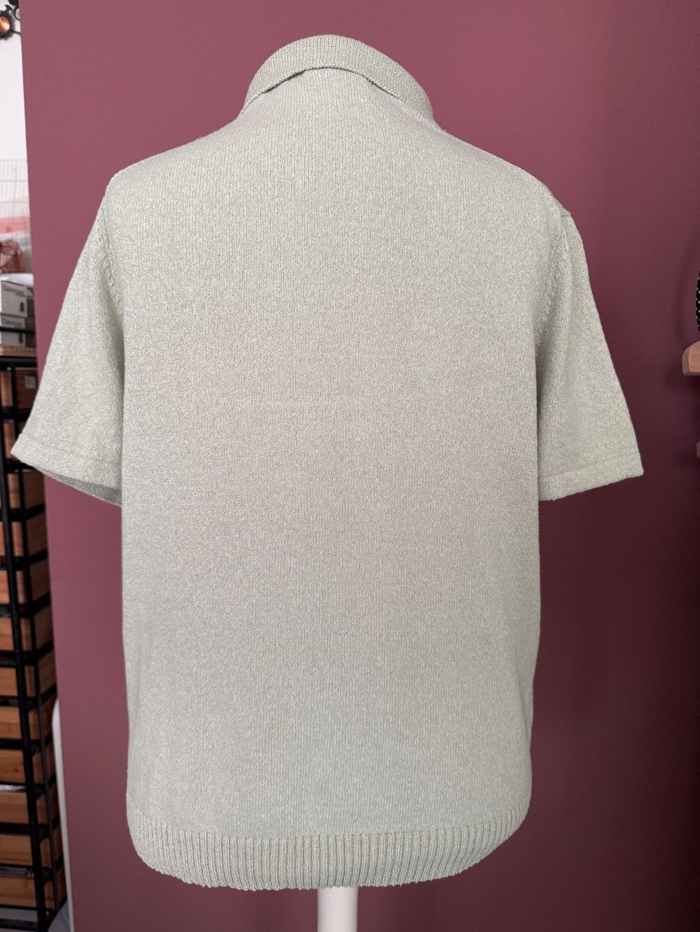 C&A T-shirts: Herrrn Strick Shirt hellgrün – Neuf (Voir description) à Muttenz par einfach-schoen 3