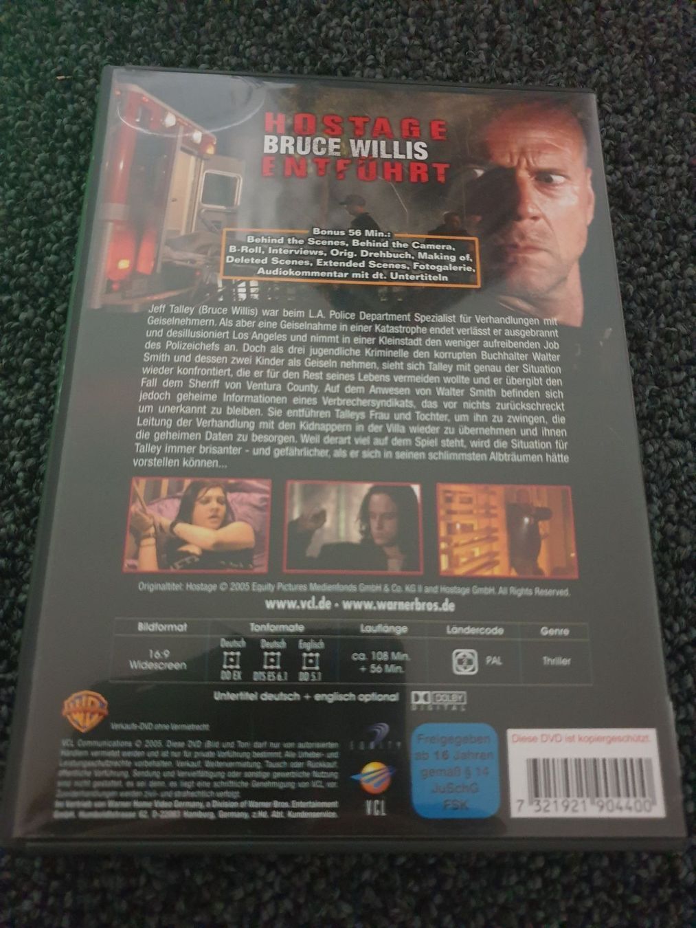 Alle DVDs: HOSTAGE ENTFÜHRT(4760) – Gebraucht aus Ruswil von M71 1