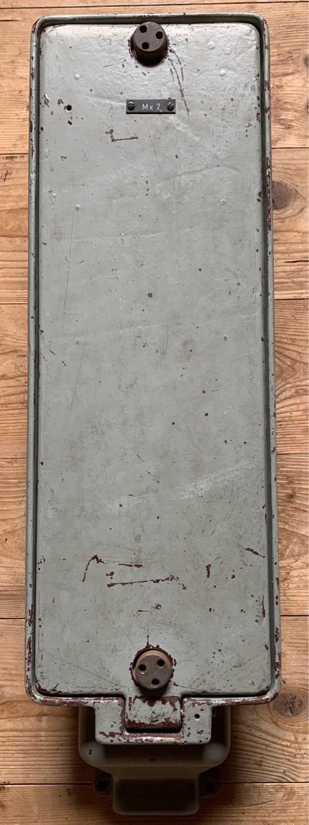 Telefone: Multiplexkasten von 1939 aus Festung der Schweizer Armee – Gebraucht aus Goldingen von Bergler012 1