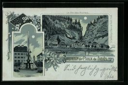 Litho La Chaux-de-Fonds, Le Col des Roch