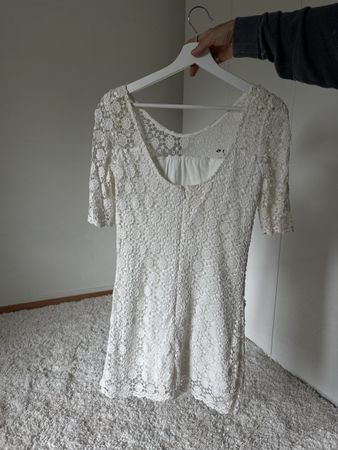 Abercrombie&Fitch Kleid, S weiss, Spitze, Sommer!