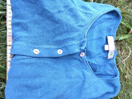 HempAge Strickjacke, Hanf/Bio-Baumwolle, Gr. S, Top Zustand!