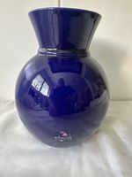 Blaue Keramik Vase Scheurich Germany 535 - 20 cm