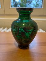 Schöne grüne Vintage Vase