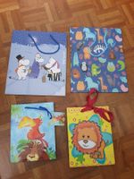 4 Papiertragetaschen, Geschenktaschen, wie Neu!