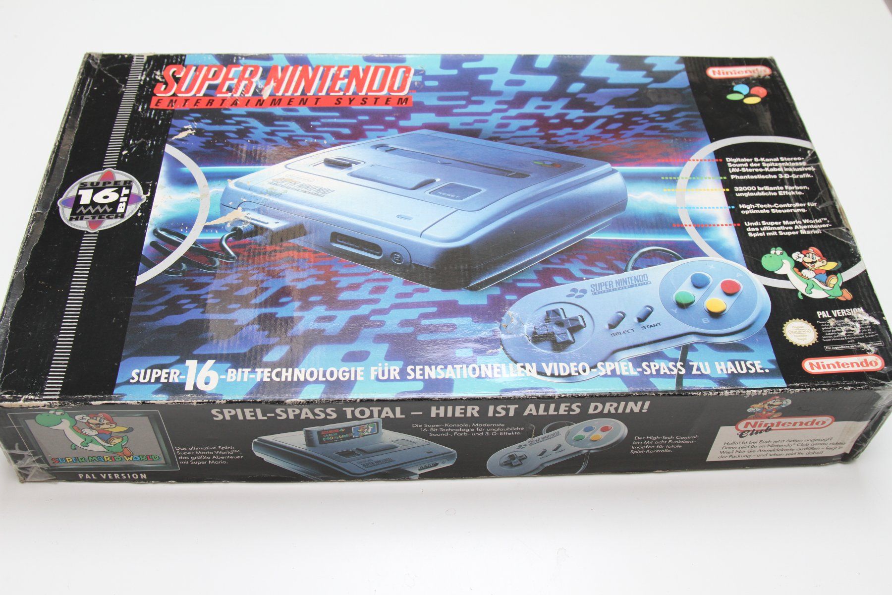 Nintendo Console: Nintendo SNES mit OVP und Spielen – Usato da Basel venduto da camelot99 1