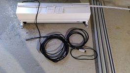 zwei Roma Aussenstoren 230V mit Somfy Fernsteuerung