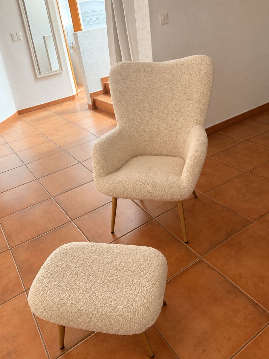 Jysk Poltrone: Fauteuil Jysk tissu bouclette – Nuovo (secondo la descrizione) da Biel/Bienne venduto da SZ_1291