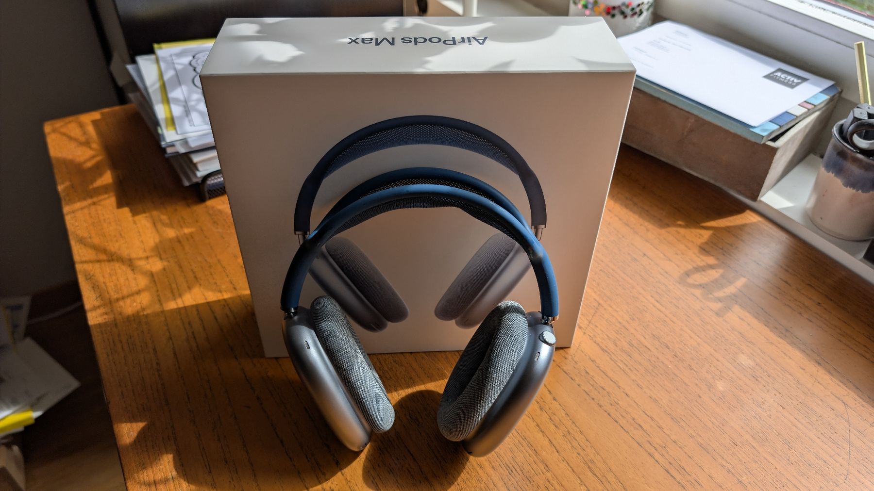 Apple Kopfhörer: Airpods Max Sky Blue mit Lightning Anschluss – Gebraucht aus Wädenswil von adrian.mueller8 1