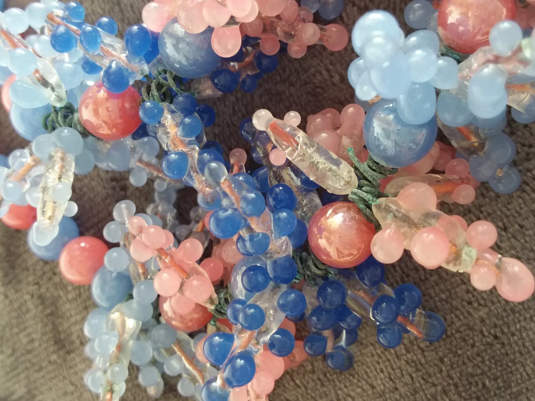 Catenine: Antike Glas Halskette Collier Ca 1940 – Usato da Zürich venduto da sanwit 9