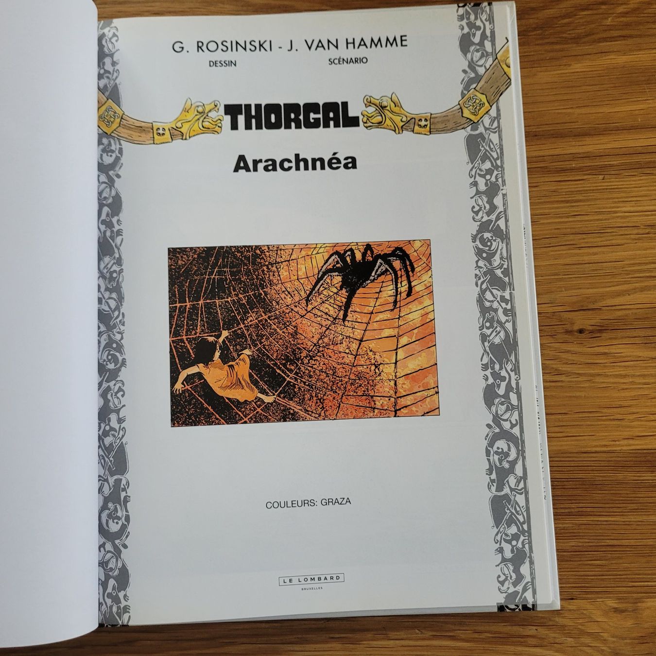 Comics: BD Thorgal 24. Arachnéa – Gebraucht aus Biel/Bienne von Destockweb 2