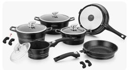 + Kochtopfset 14 Teilig Royalty Line Induktion Topfset