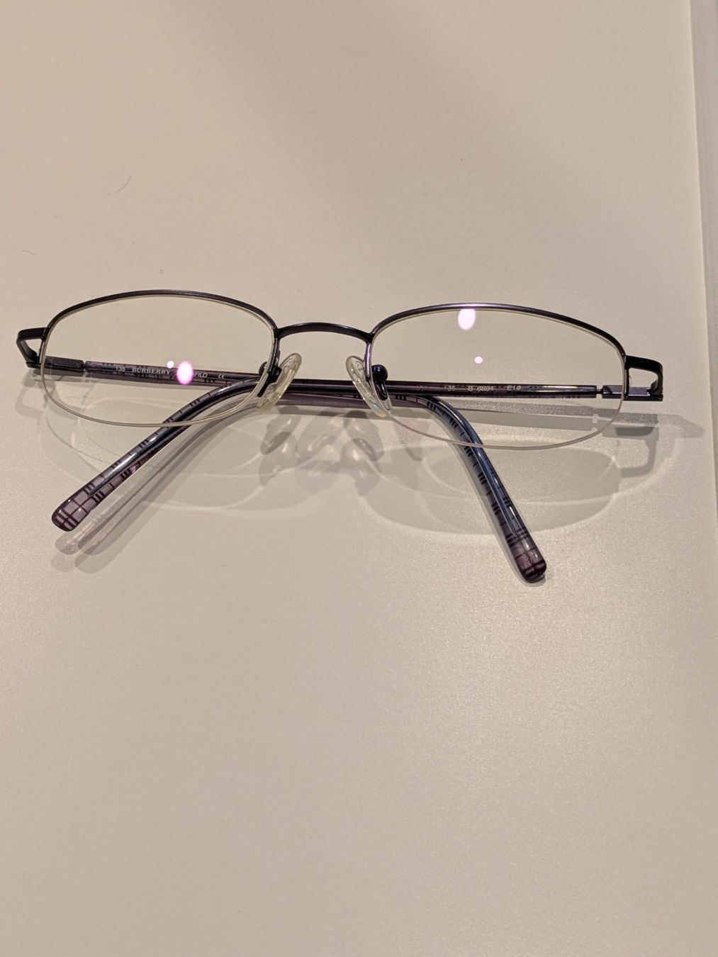 Burberry Occhiali & Lenti: Burberry Brillenfassung blau – Usato da Muttenz venduto da Koalabaer02