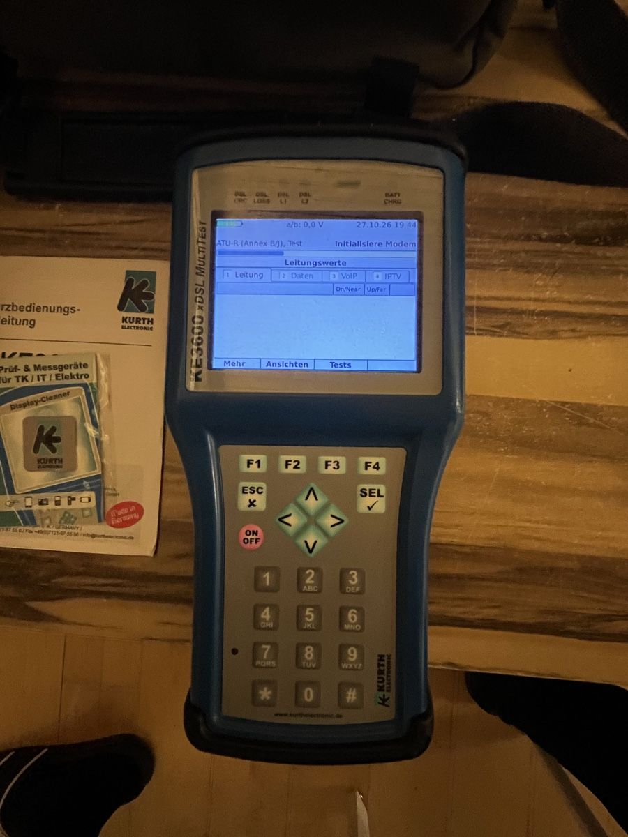 Mesurer: DSL Messinstrument  – D'occasion à Rabius par Paulchen1981 7