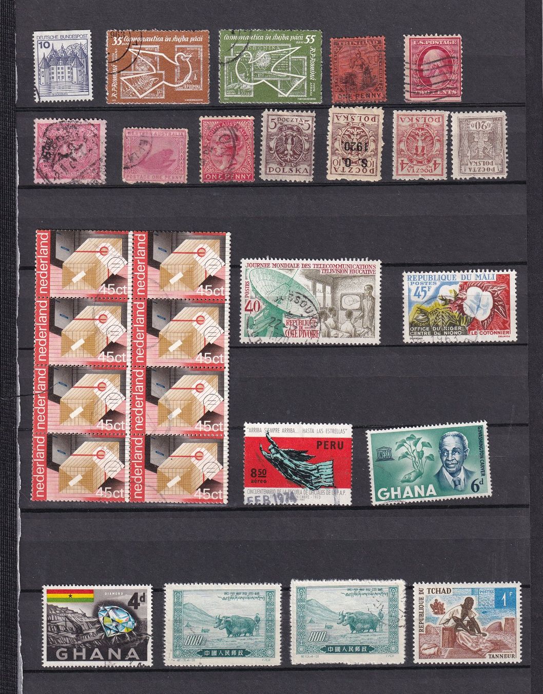 Alle Briefmarken: LOT  Divers Pays oblitérés – Gebraucht aus Nyon von an54 1