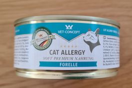 Vet-Concept Cat Allergy Forelle 6x100g MHD 08.10.2027 