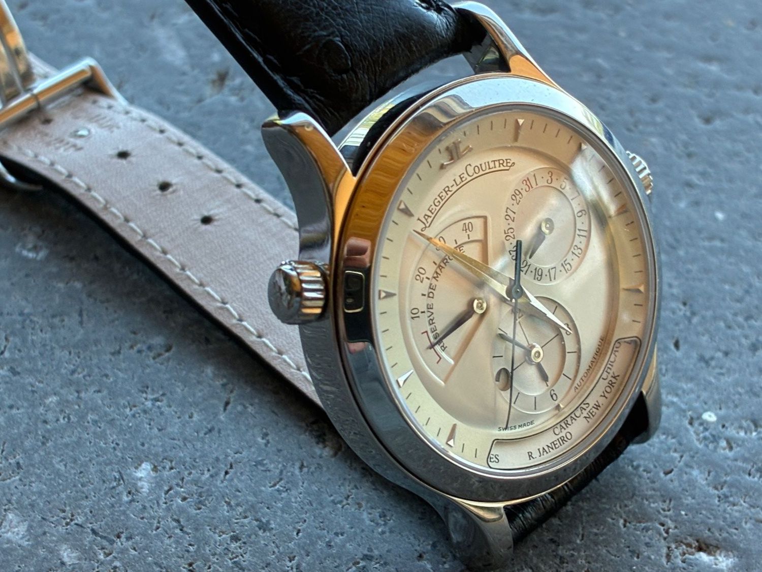 Jaeger-Lecoultre Uhren: JLC MASTER  GEOGRAPHIC 142.8.92 – Gebraucht aus Beinwil am See von watchfever 2