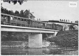 Neue Bahnlinie Langnau-Gattikon-Shilwald
