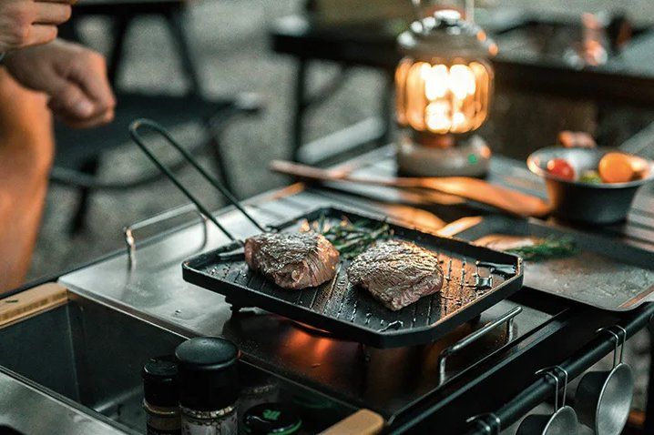 Padelle: Camping Non Stick Grill Pfanne – Nuovo e nell'imballaggio originale da Geneve venduto da Titi2008 8