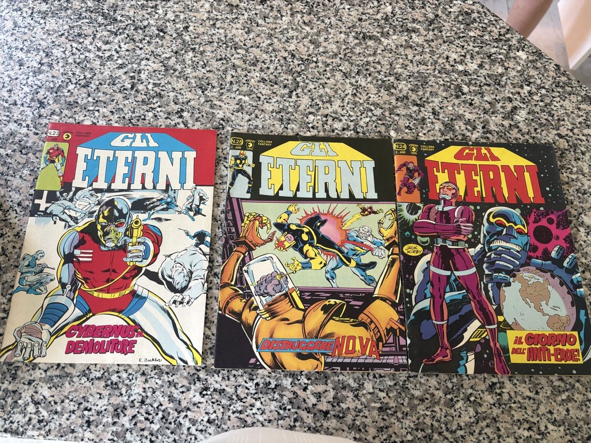 Fumetti: Marvel Gli Eterni Completa 1-25 – Usato da Wangen b. Dübendorf venduto da Antiz1210 8