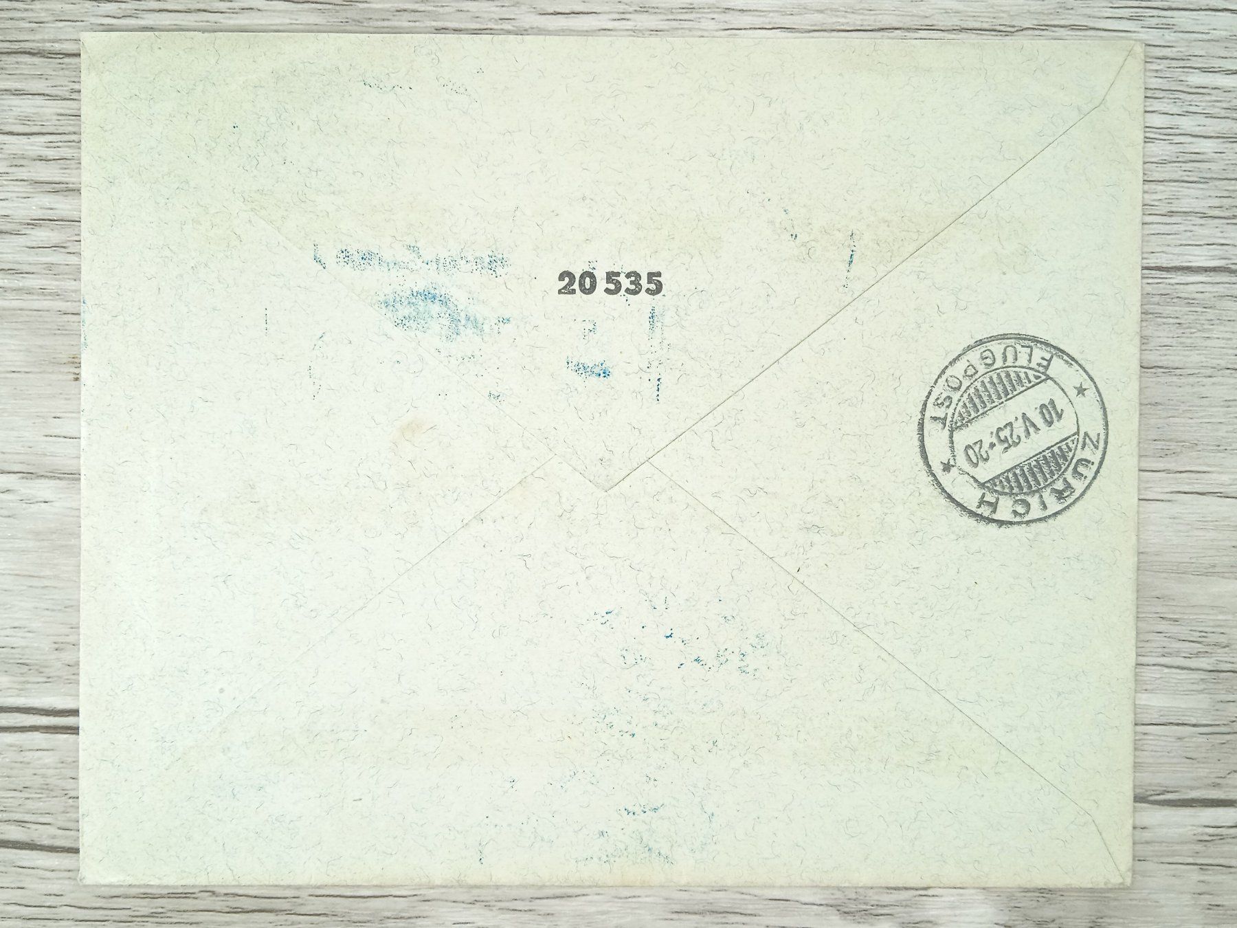 Tutti i francobolli: TR76 Enveloppe + Timbre Suisse 1925 Theme Aviation – Usato da Cousset venduto da Patrick_Collections 1