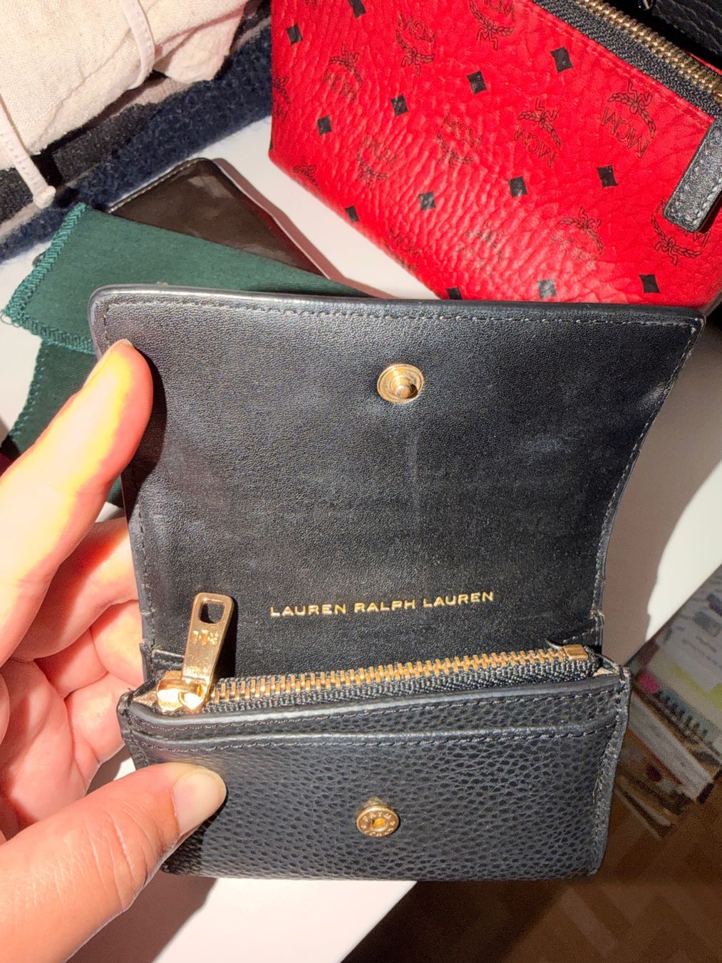 Ralph Lauren Portamonete: Ralph Lauren Portemonnaie ORIGINAL – Usato da Zug venduto da mcm.v.i 3