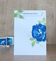 Handgemachte Geburtstagskarte