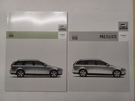 Prospekt - Volvo V50