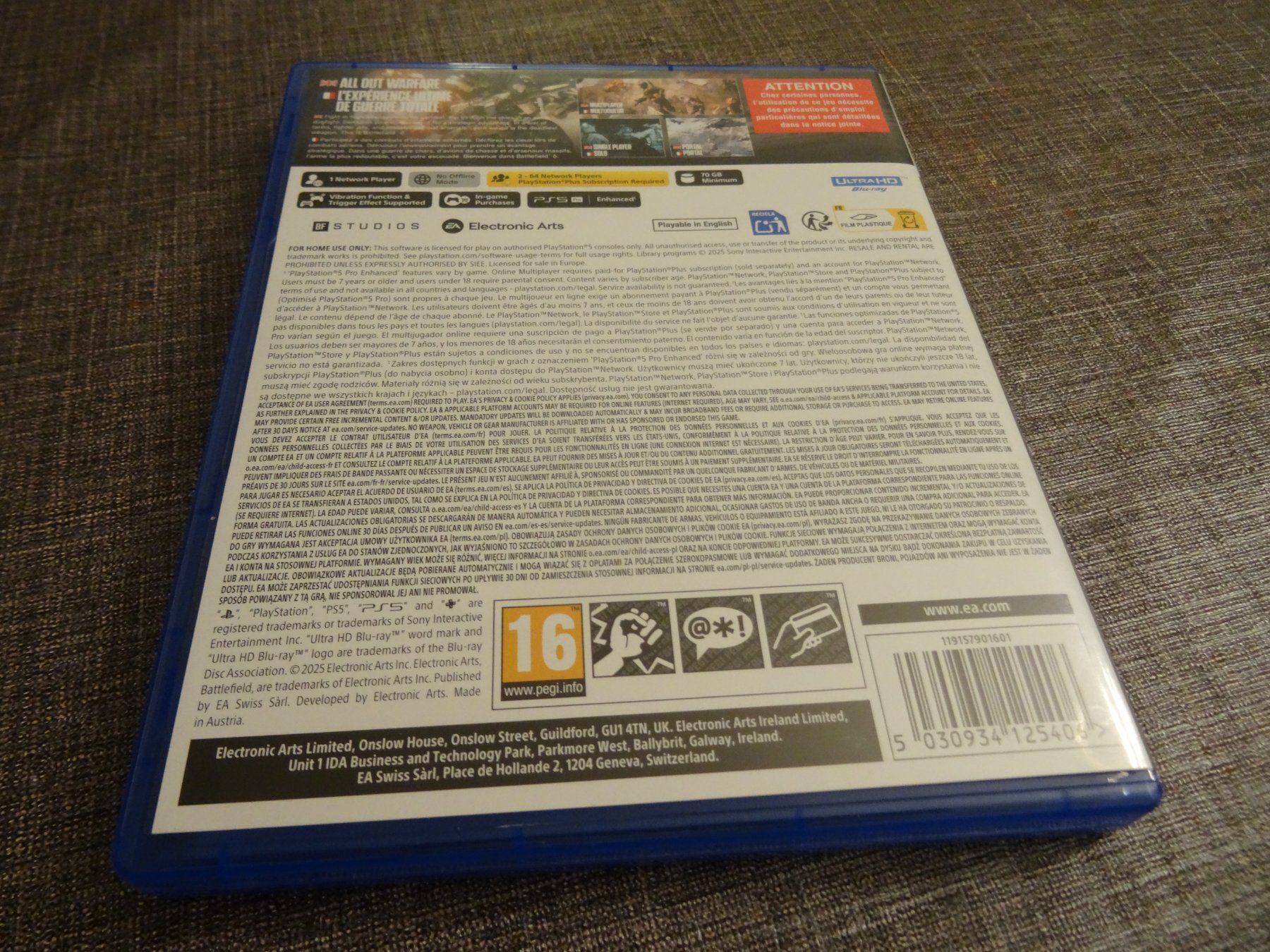 Sony Giochi: Battlefield 6 PS5 – Usato da Olten venduto da Disc-Ausverkauf 2