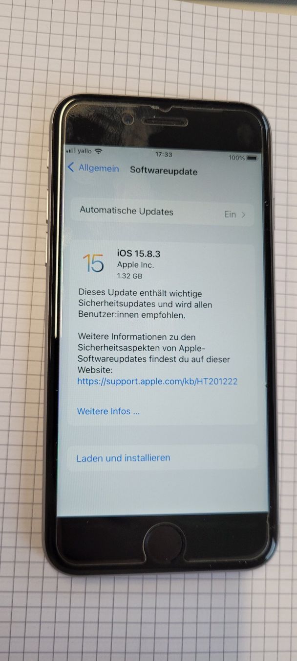 Apple Handys / Smartphones: Apple Iphone 6s / A1688 / 32 GB / iOS 15.1 / #133 – Gebraucht aus Adlikon b.Regensdf von ChriZ86 5
