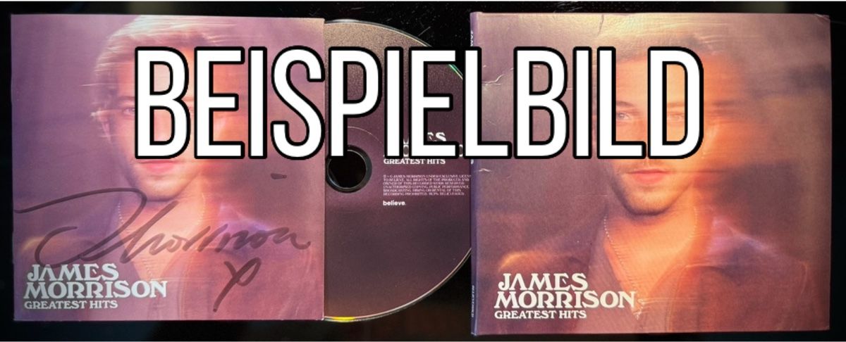 Autografi: Original Autogramm James Morrison – Nuovo e nell'imballaggio originale da Laufen venduto da Elvis110