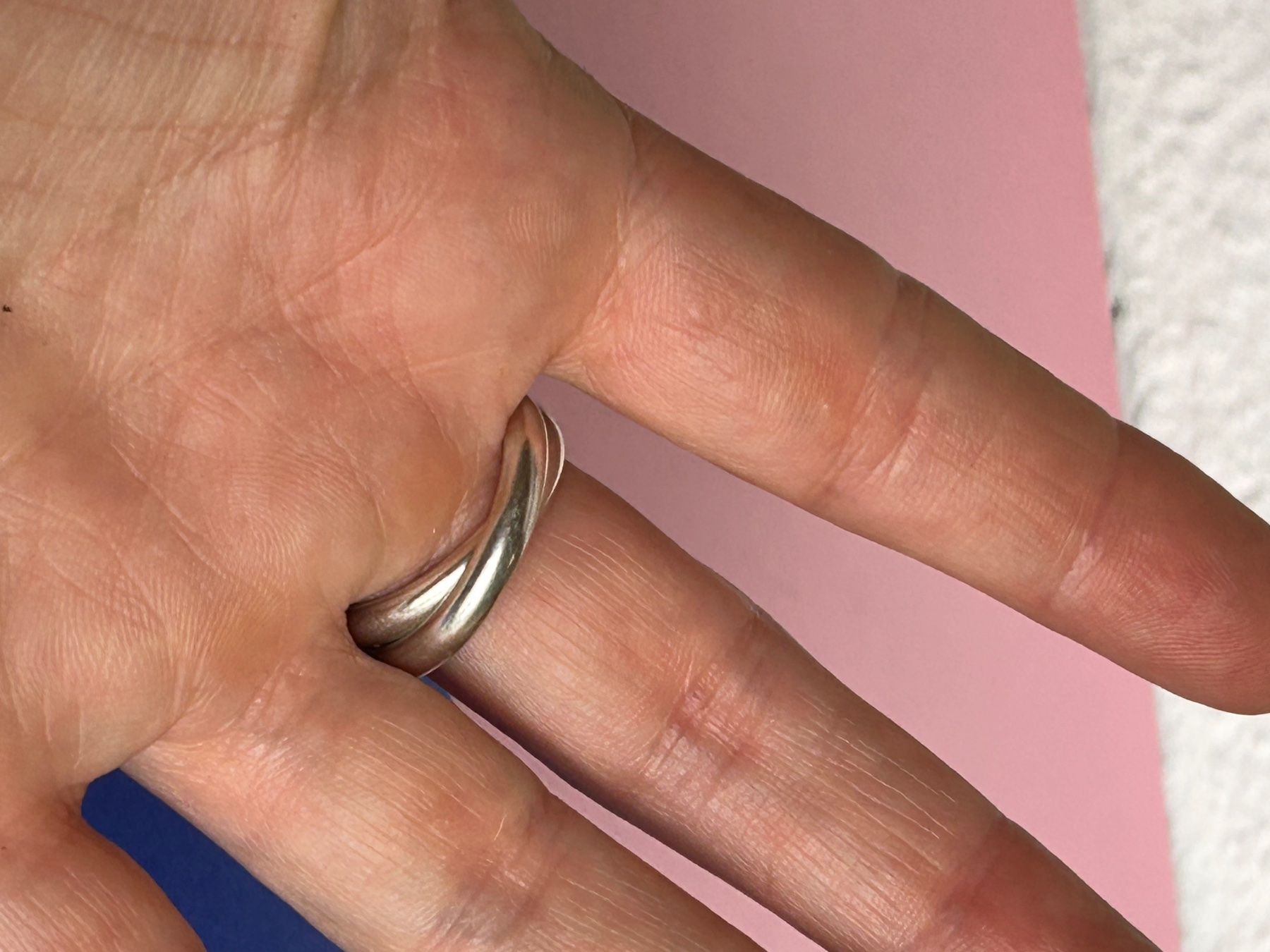 Bagues: Silberring doppelt (52/54) – D'occasion à Laufen par Bellavitaboom 9
