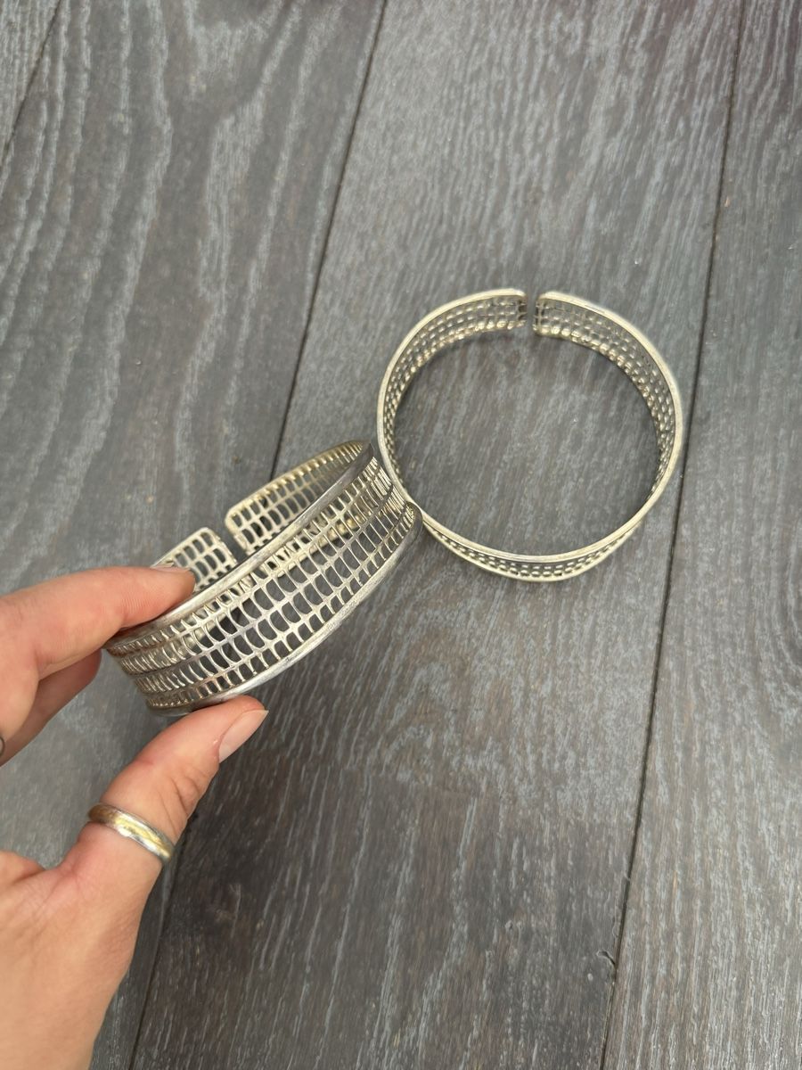 Bracciali & Braccialetti: zwei arm reife aus silber – Usato da St. Gallen venduto da bea_9qzt 1