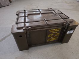Militär Schweizer Armee Munitionskiste Kiste Transport Box