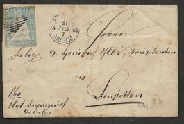 Schweiz 1857 STRUBEL Birmensdorf Zürich