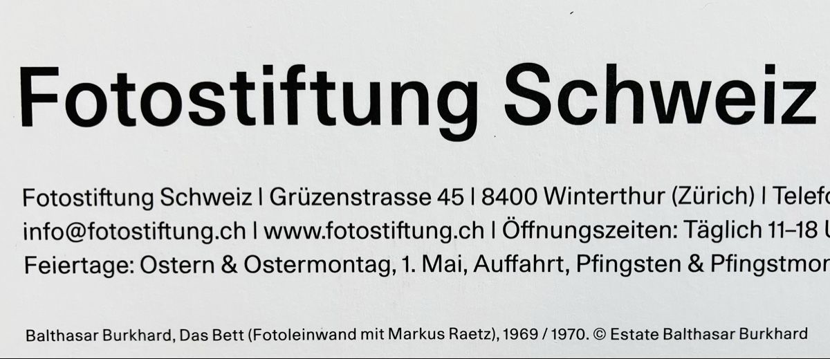 Ansichtskarten: AK 15x21 cm Balthasar Burkhard – Neu (gemäss Beschreibung) aus Buchs AG von Allerleis 2