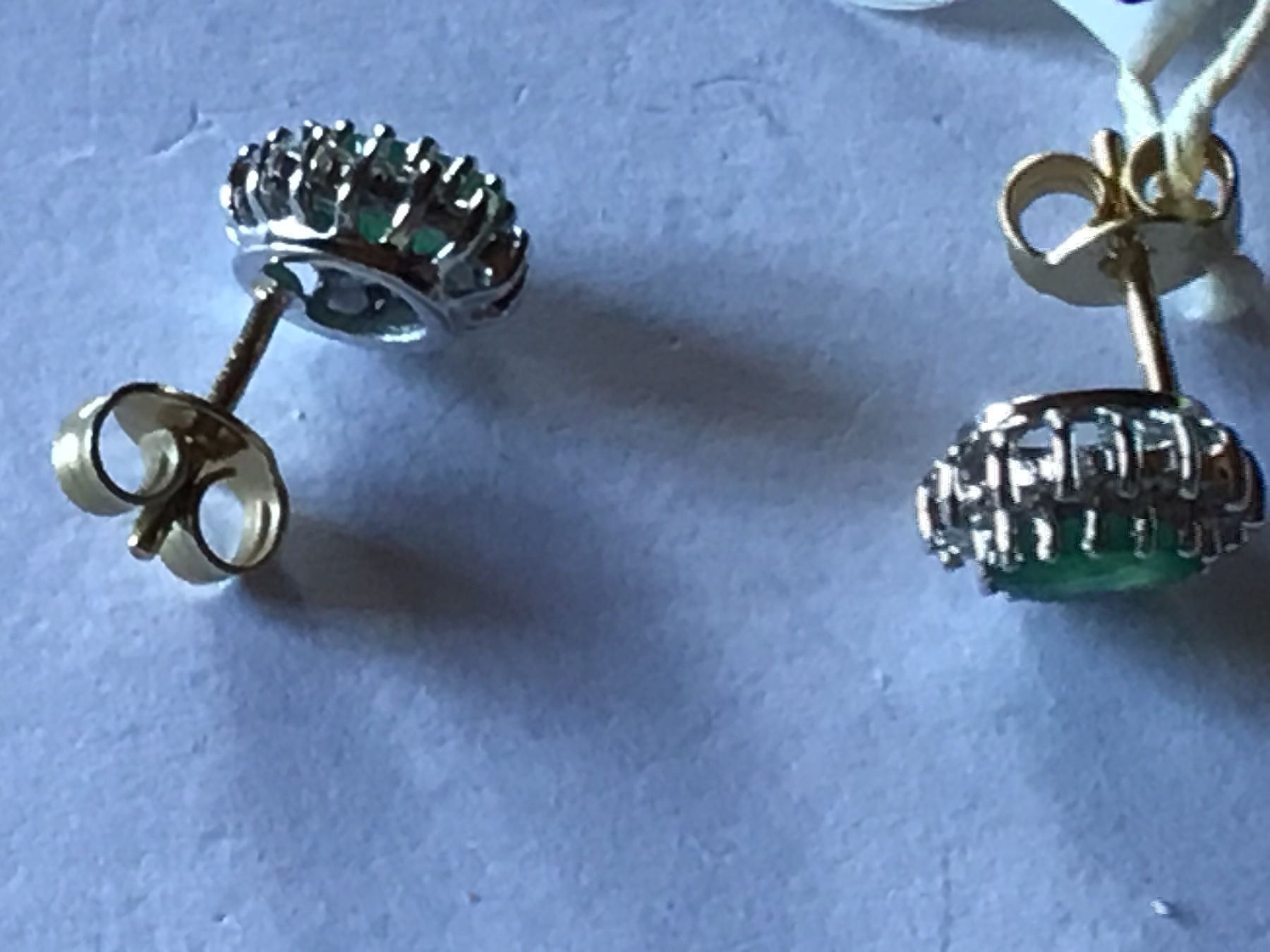 Ohrringe & -stecker: Smaragd Ohrstecker – Gebraucht aus St. Gallen von Goldlilly 1