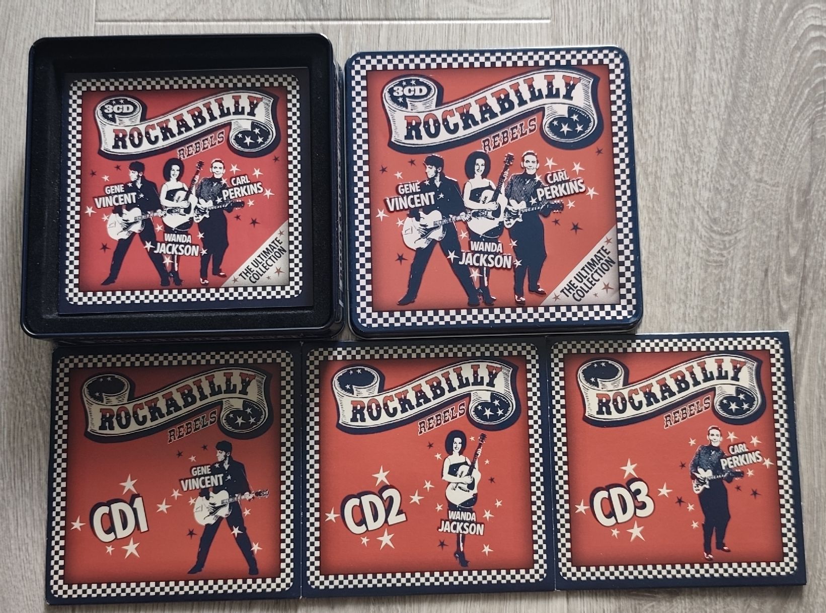 CDs: Rockabilly Rebels 3CD Box Set 75 Rockin Classics Top Zustand – Gebraucht aus Schänis von Mugi_87_ 3