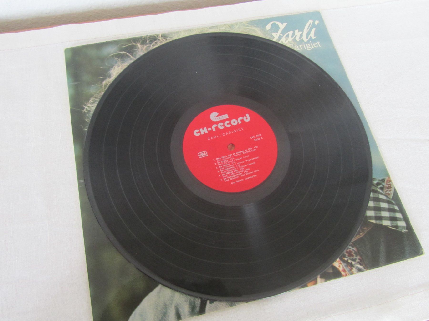 Schallplatten: ZARLI CARIGIET – Gebraucht aus Seengen von mikelele 2