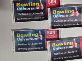 Bowling Universum Gutschein 4x Gratis Schuhmiete!