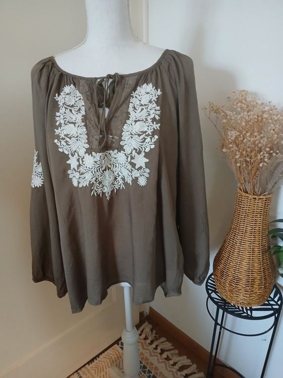 Camicette: Bluse Malvin, Gr.38, oversize – Nuovo (secondo la descrizione) da Luzern venduto da Tavolna