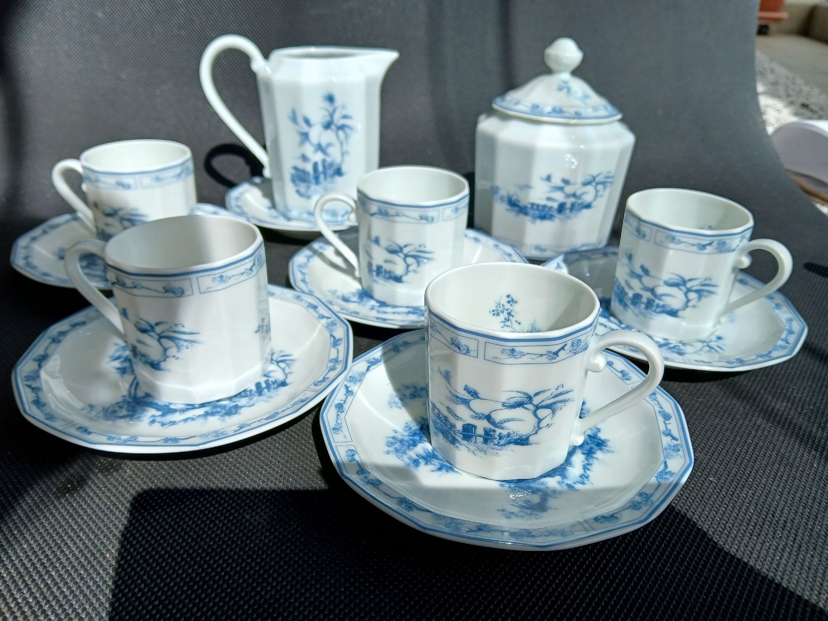 Bernardaud Set di piatti: Bernardaud Limoges Kaffeeservice "Reflets", Top Zustand! – Usato da Frasnacht venduto da ale_g288 2