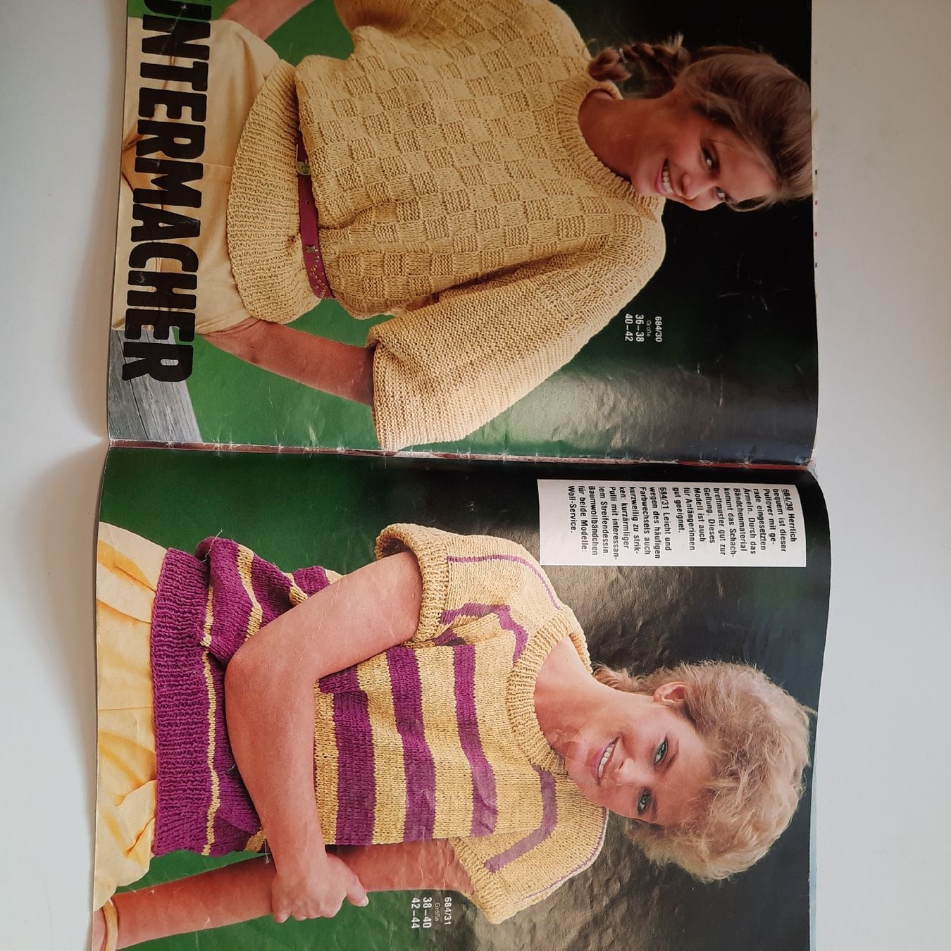 Riviste & Magazine: Strickheft Burda - Super Sommermaschen von 1983 – Usato da Nottwil venduto da mar_jqm7 7