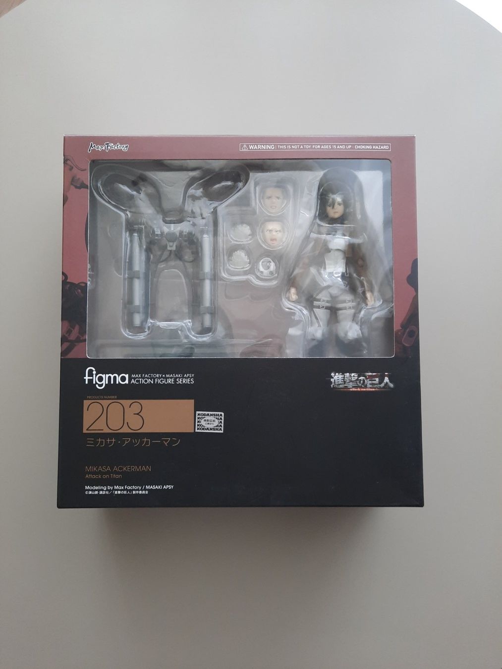 Figuren: Figma Mikasa Attack on Titan – Neu (gemäss Beschreibung) aus Langenthal von kevmor 1